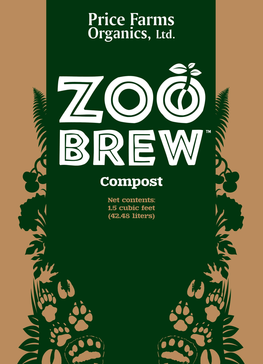 Zoo Brew Bagged Compost
